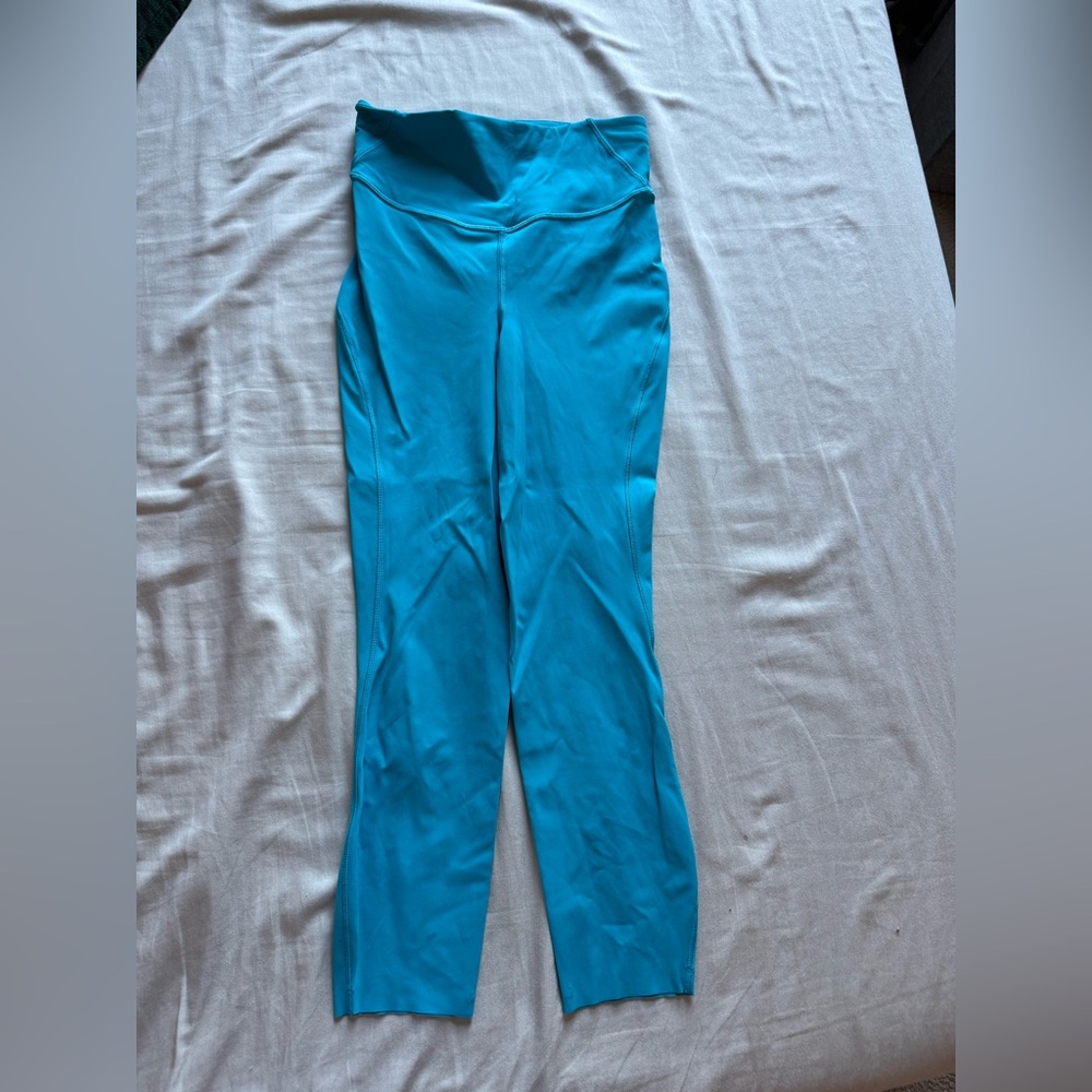 Lululemon Women's Teal Leggings inseam 21 inches